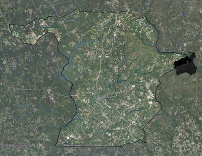 Richmond County NC USGS imagery and topo map