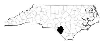 Robeson County in North Carolina
