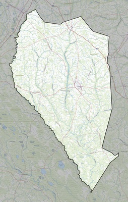 Sampson County NC USGS topo map