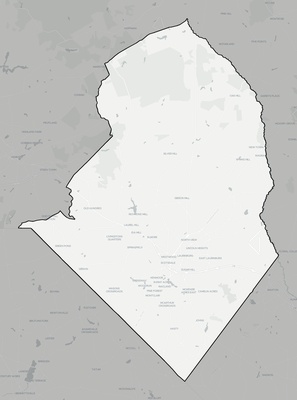 Scotland County NC county basemap context
