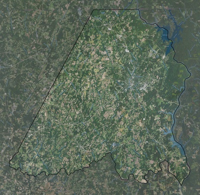 Stanly County NC USGS imagery and topo map