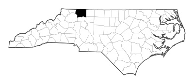 Surry County in North Carolina