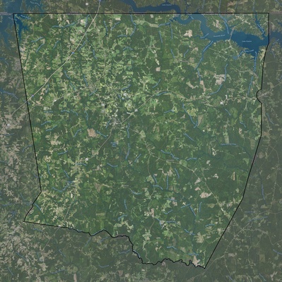 Warren County NC USGS imagery and topo map
