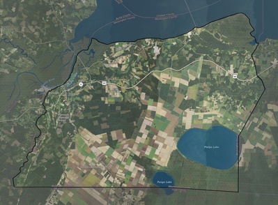 Washington County NC USGS imagery and topo map