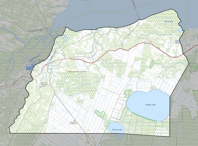 Washington County NC USGS topo map