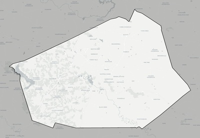 Wilson County NC county basemap context