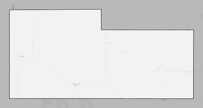 Adams County ND county basemap context