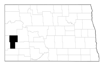Billings County in North Dakota
