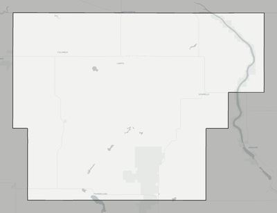 Burke County ND county basemap context