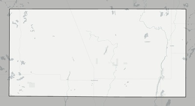 Dickey County ND county basemap context