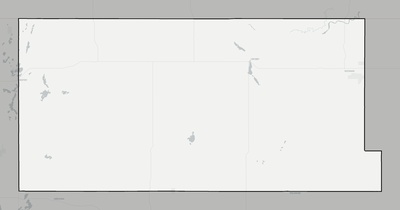 Divide County ND county basemap context
