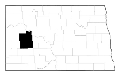 Dunn County in North Dakota