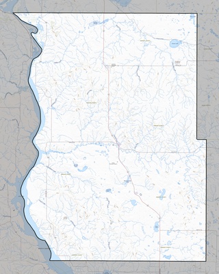 Emmons County ND USGS topo map