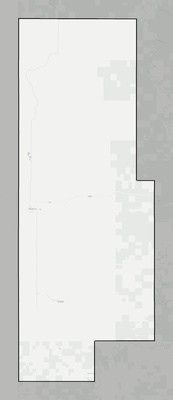 Golden Valley County ND county basemap context