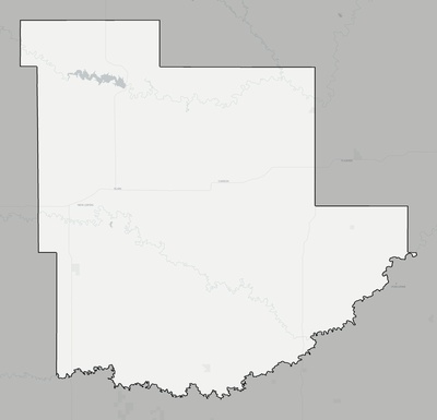 Grant County ND county basemap context