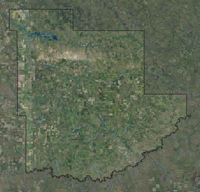Grant County ND USGS imagery and topo map