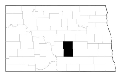 Kidder County in North Dakota