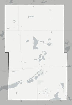 Kidder County ND county basemap context