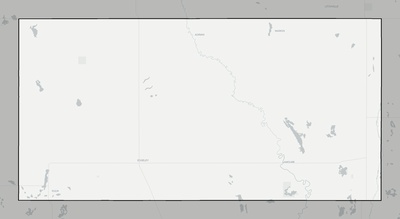 LaMoure County ND county basemap context