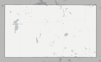 Logan County ND county basemap context