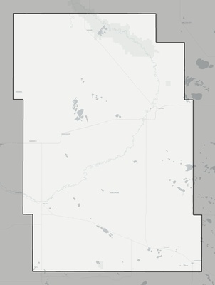 McHenry County ND county basemap context