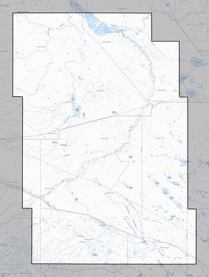 McHenry County ND USGS topo map