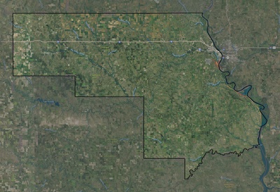 Morton County ND USGS imagery and topo map
