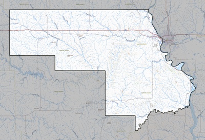 Morton County ND USGS topo map