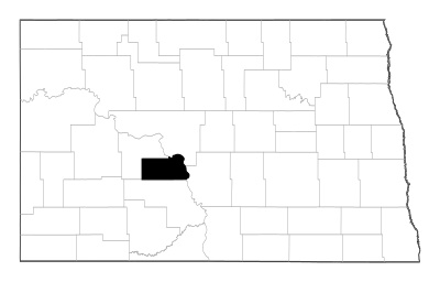 Oliver County in North Dakota