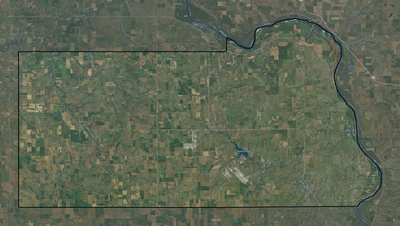 Oliver County ND USGS imagery and topo map
