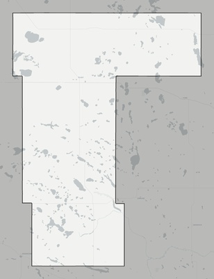 Pierce County ND county basemap context