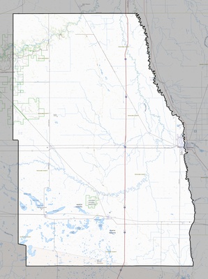 Richland County ND USGS topo map