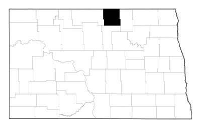 Rolette County in North Dakota