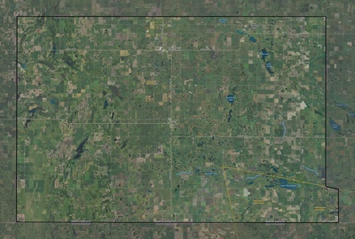 Sargent County ND USGS imagery and topo map