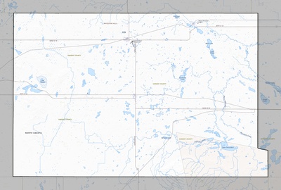 Sargent County ND USGS topo map