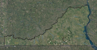Sioux County ND USGS imagery and topo map