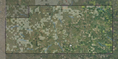 Slope County ND USGS imagery and topo map