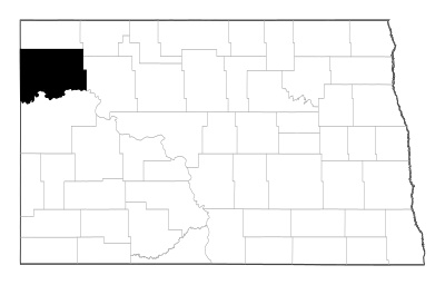 Williams County in North Dakota