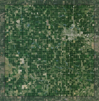 Adams County NE USGS imagery and topo map