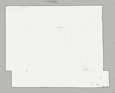 Box Butte County NE county basemap context