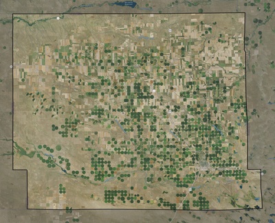 Box Butte County NE USGS imagery and topo map