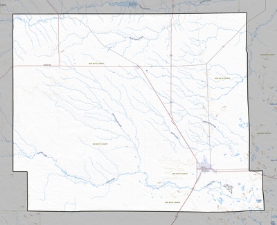 Box Butte County NE USGS topo map