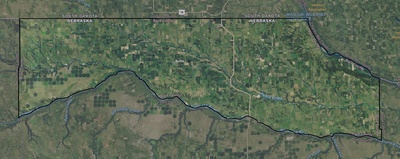 Boyd County NE USGS imagery and topo map