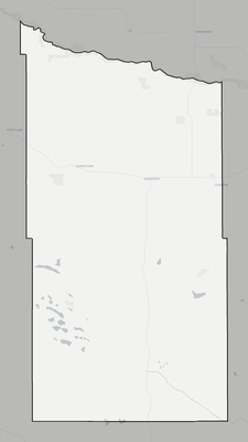 Brown County NE county basemap context