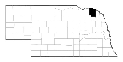 Cedar County in Nebraska