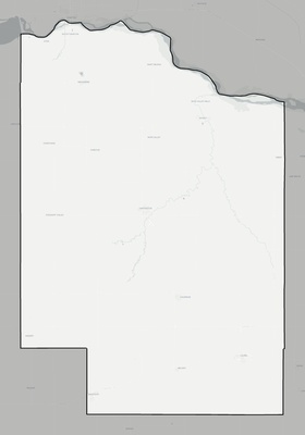 Cedar County NE county basemap context