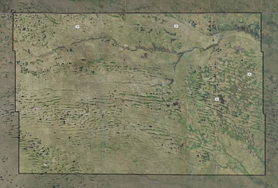 Cherry County NE USGS imagery and topo map