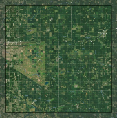 Clay County NE USGS imagery and topo map