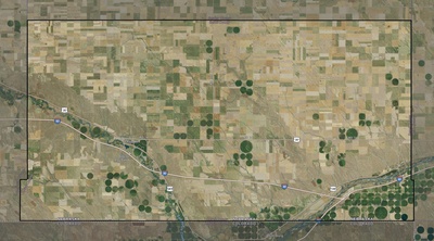 Deuel County NE USGS imagery and topo map