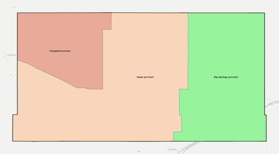 Deuel County NE townships and subdivisions map